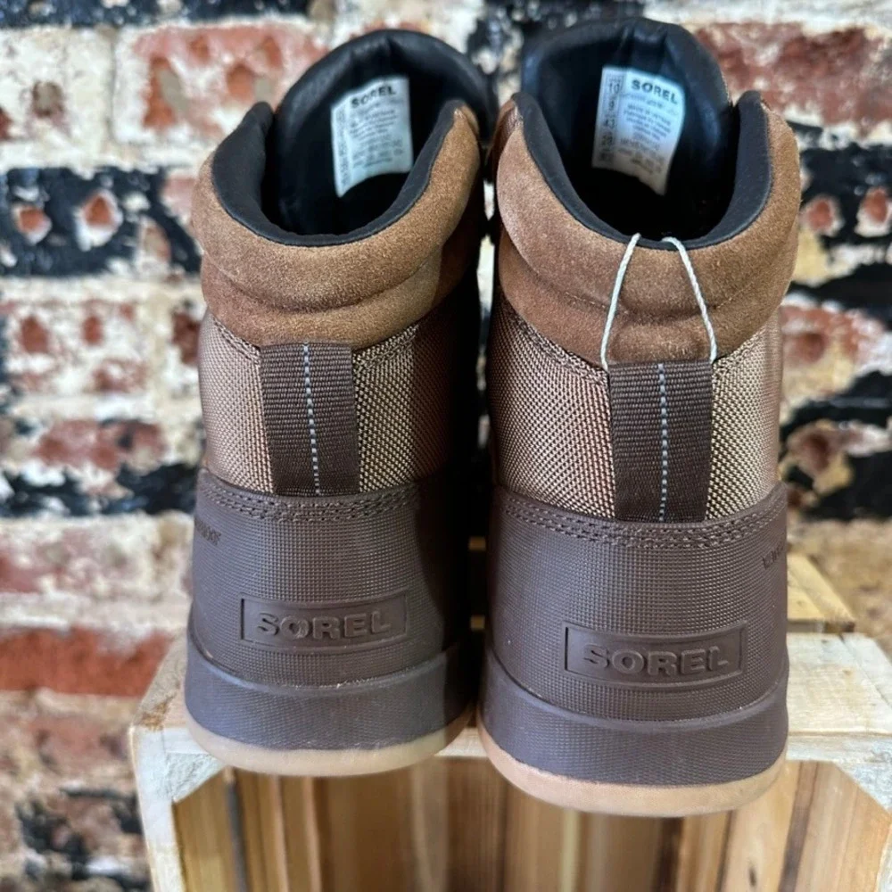 Sorel Ankeny II Hiker Boots Mens 10 Waterproof Hiking Brown Winter Casual